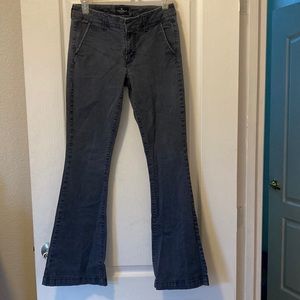 Low rise bell bottom jeans